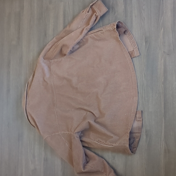 Corduroy shacket / light brown / L - Picture 4 of 4